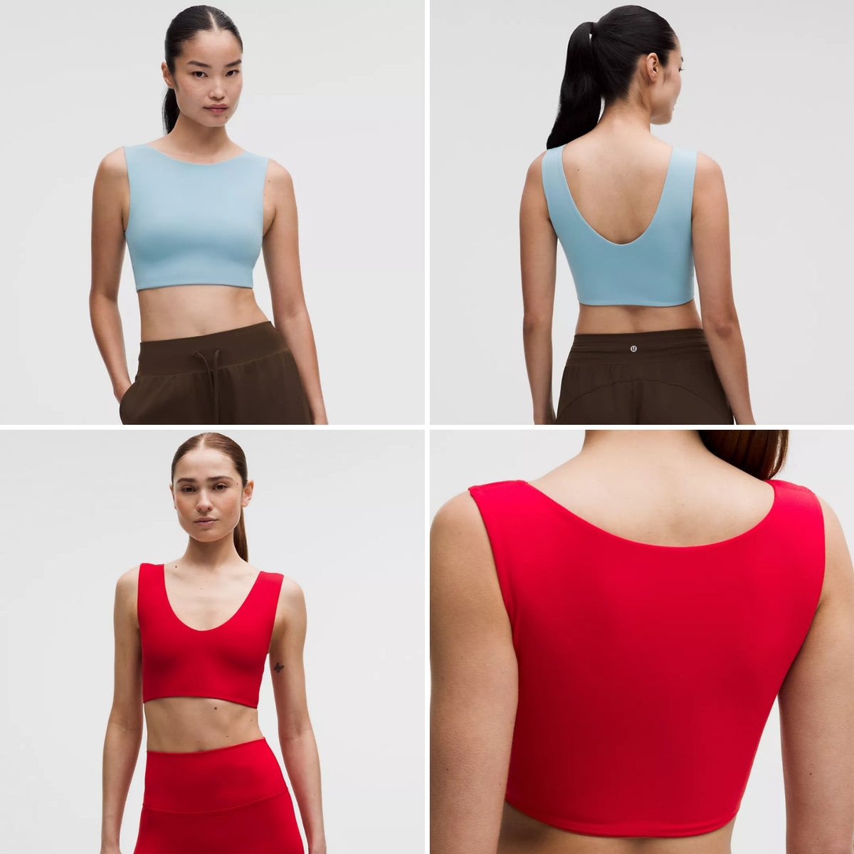 Lululemon Bend This Boat and Scoop Bra Light Support with padding