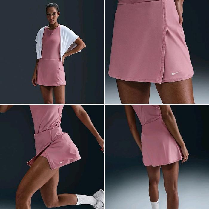 Nike Womens High-waist Victory Straight Tennis Skirt