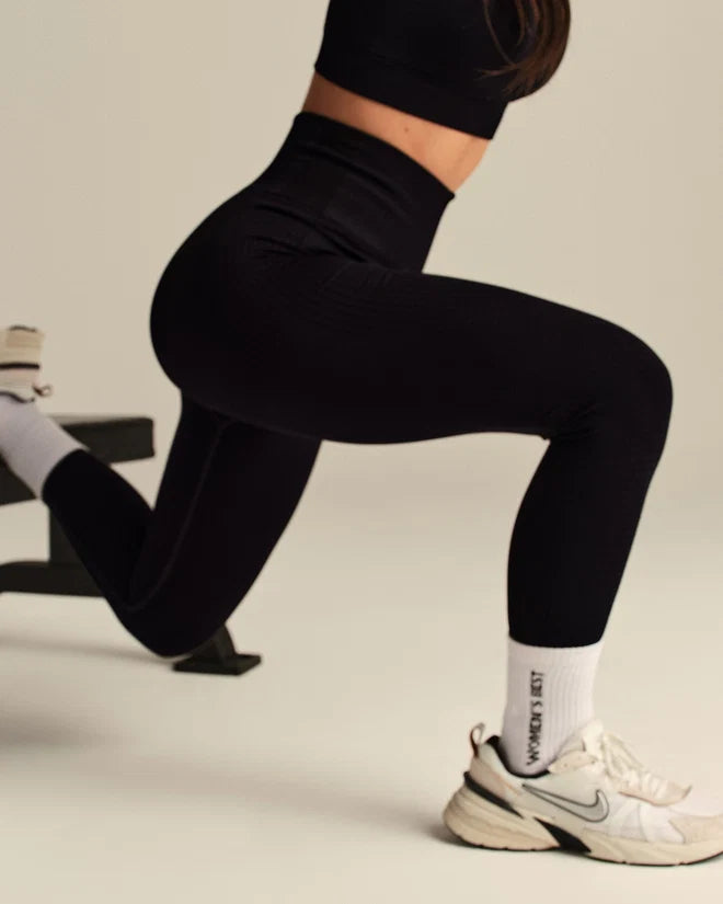 Womensbest high-waist power Seamless Leggings