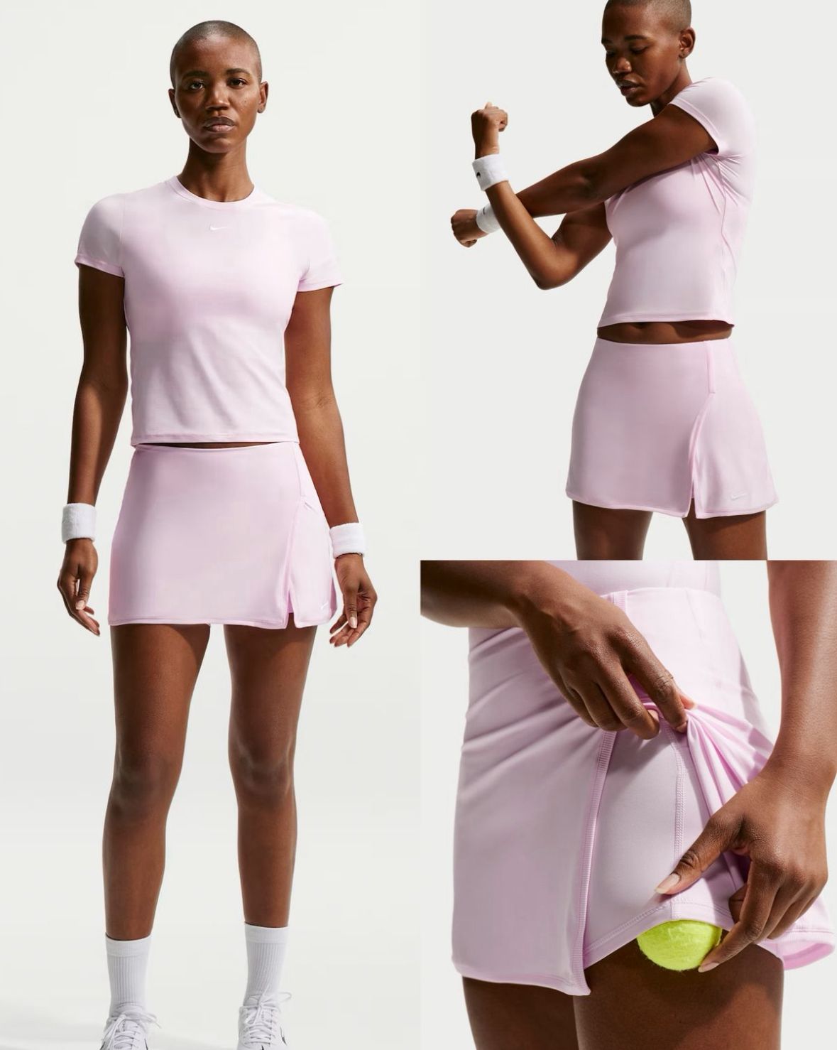 Nike Womens High-waist Victory Straight Tennis Skirt