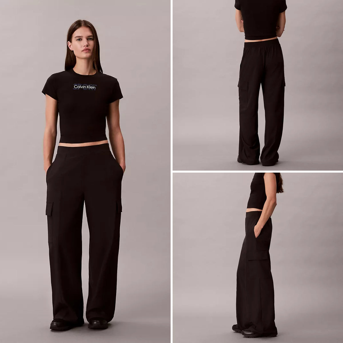 Calvin Klein Commuter Wide Leg Cargo Pants