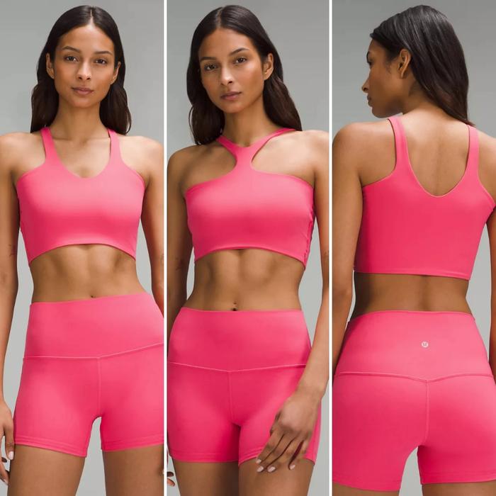 Lululemon Bend This V and Racer Bra Light Support, A-C Cups