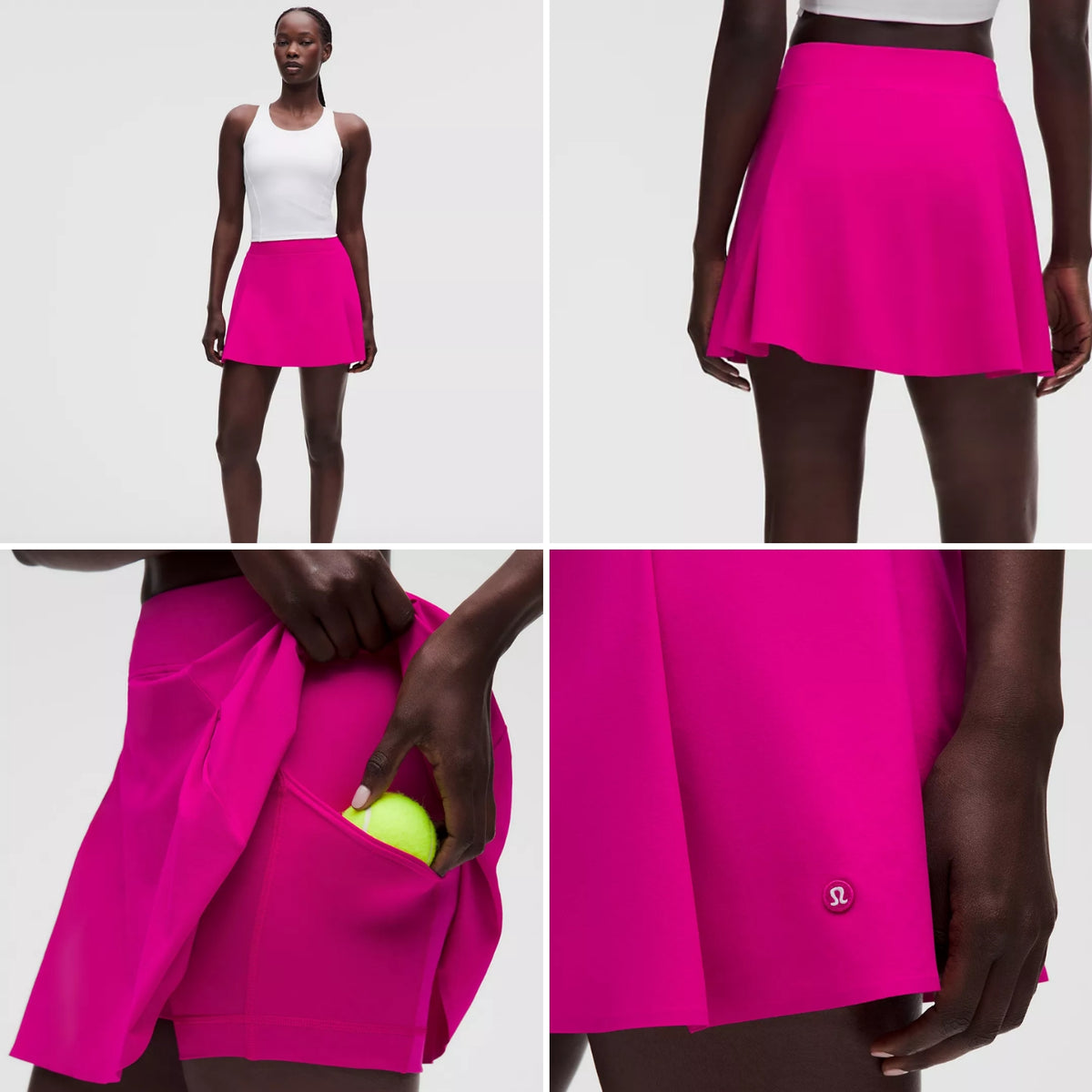 Lululemon A-Line Side-Pleat Tennis Skirt