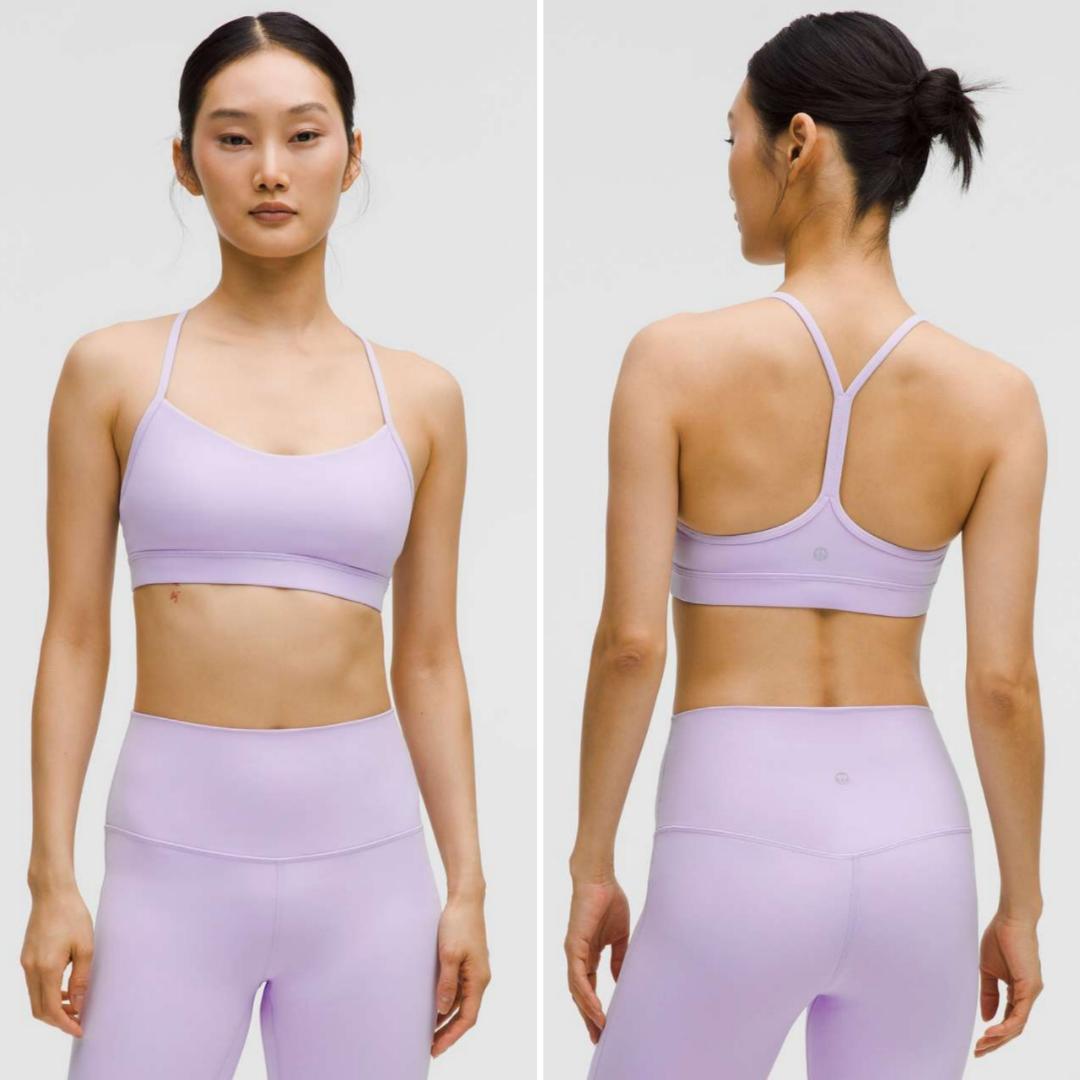Lululemon Flow Y Bra Nulu Light Support