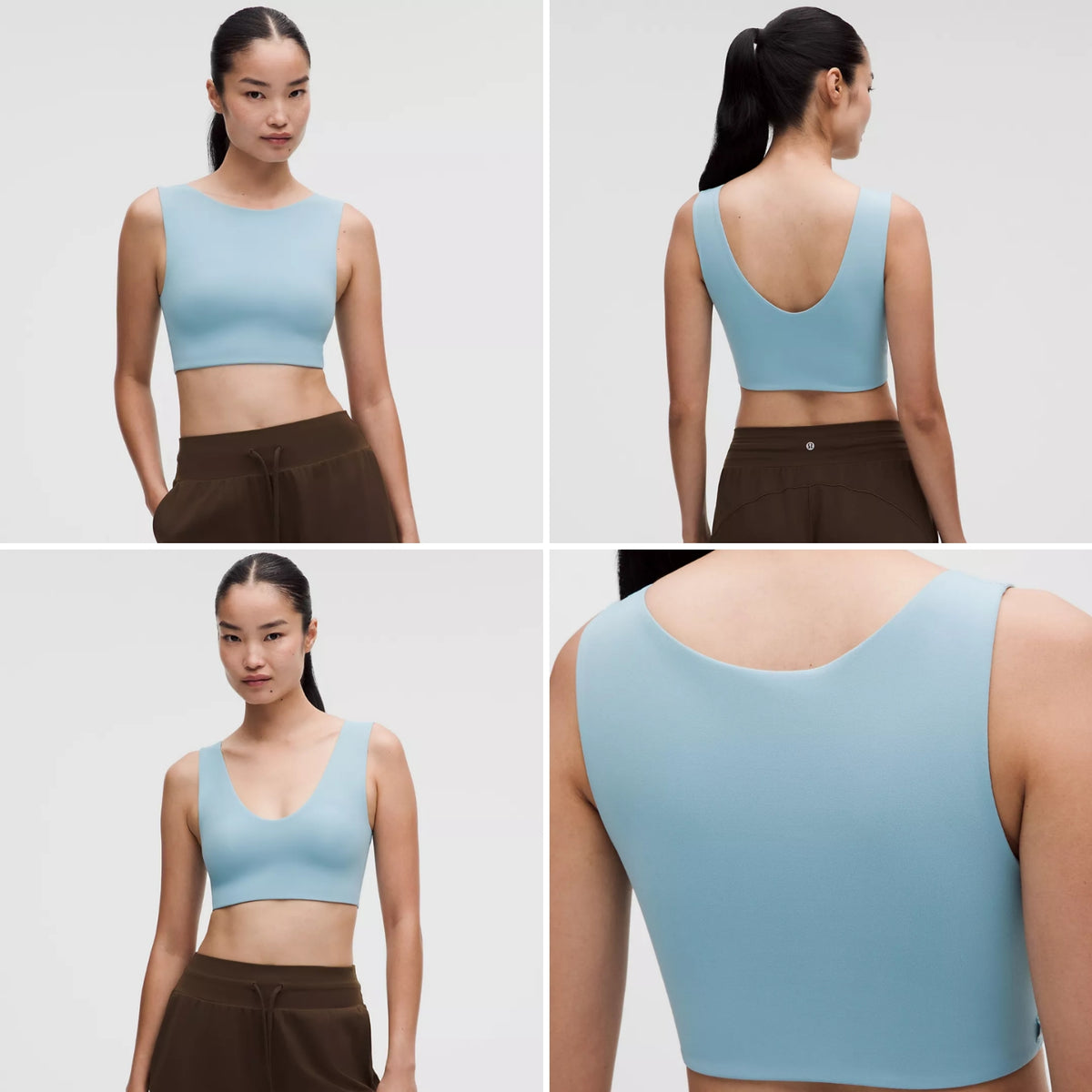 Lululemon Bend This Boat and Scoop Bra Light Support with padding