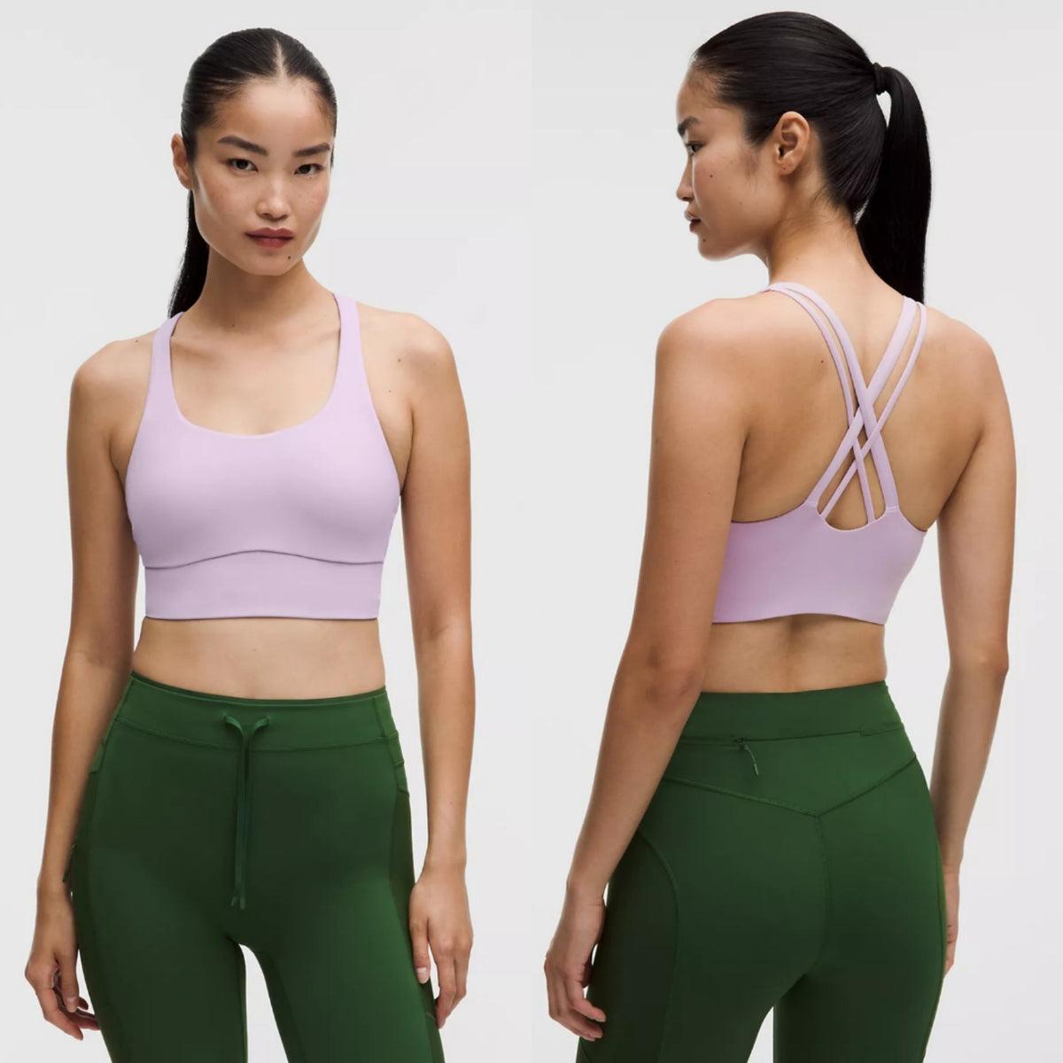 lululemon Energy Longline Bra Medium Support, B-D Cups Evolve