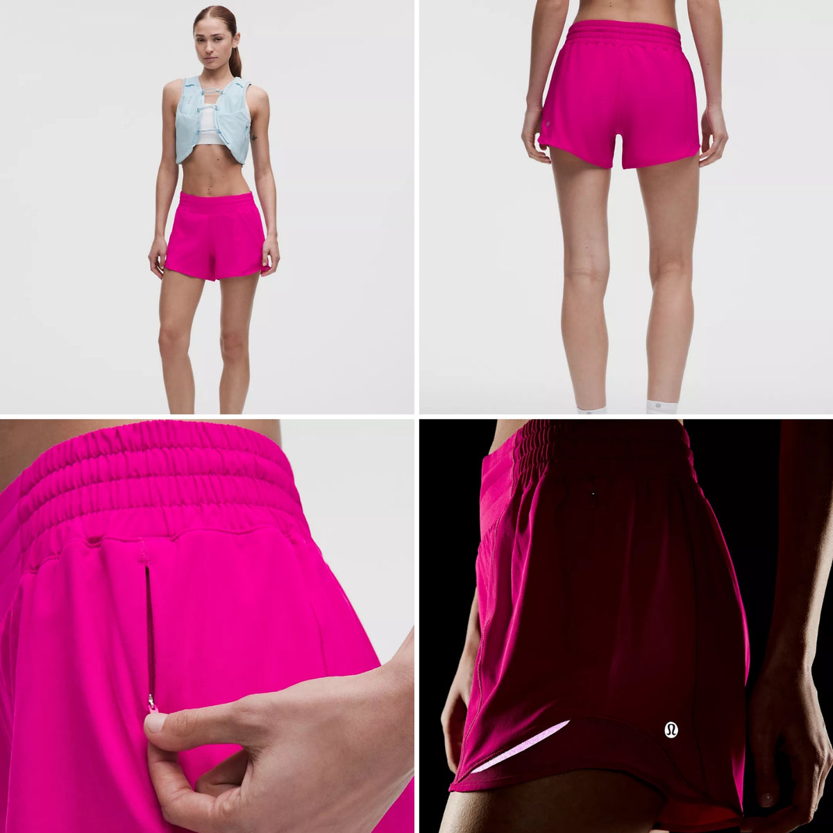 Lululemon Hotty Hot High-Rise Lined Short 4"