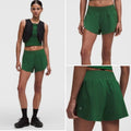 lululemon fast and free high rise classic fit split short 3"