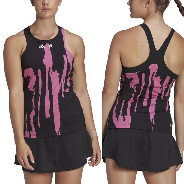 Adidas  womens New York Tennis Tank with padding