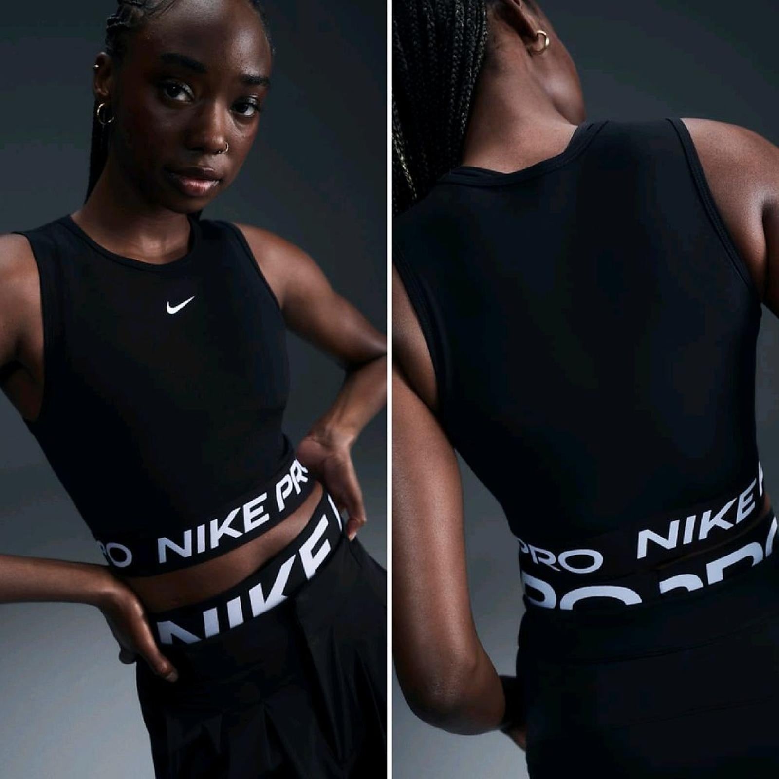 NikePro Women Dri-FIT Crop Tank Top Sport