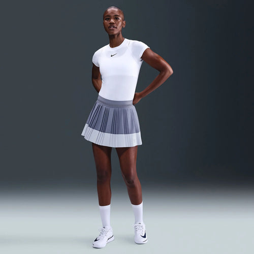 Nike Womens advantage pleat stripe skirt