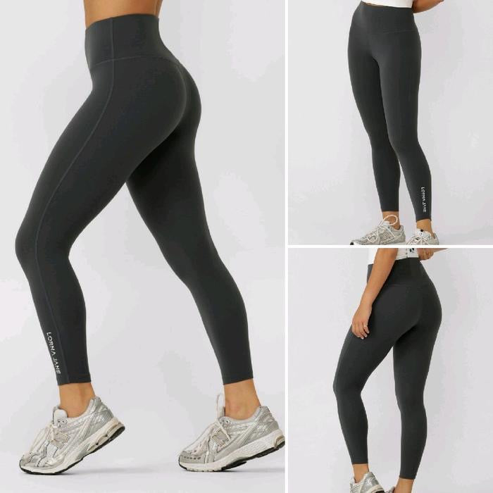 Lorna Jane lotus no chafe phone pocket ankle biter leggings