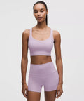 Lululemon FlexyFlex Strappy Longline Yoga Bra Light Support