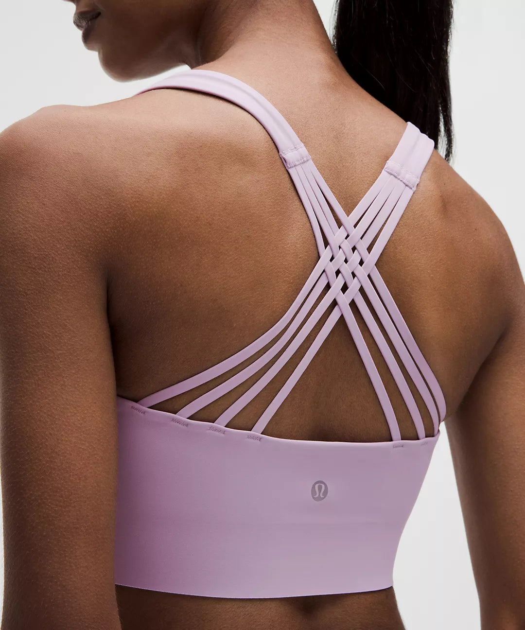 Lululemon FlexyFlex Strappy Longline Yoga Bra Light Support
