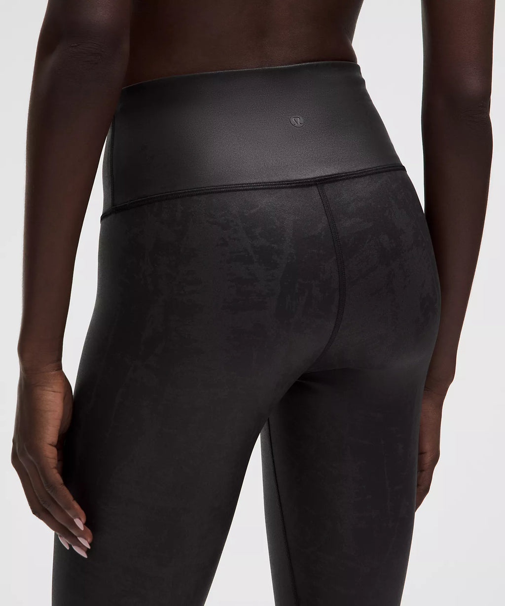Lululemon Wunder Train High-Rise Tight 25" Matte Foil
