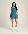 Wilson Contrast Scoop Neck Dress