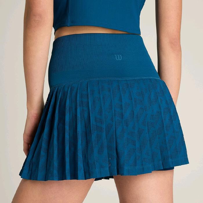 Wilson Midtown Geo Mesh Tennis Skirt