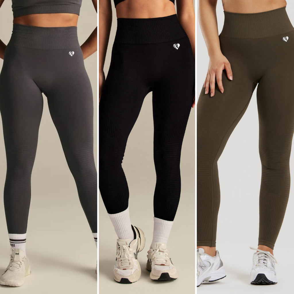 Womensbest high-waist power Seamless Leggings