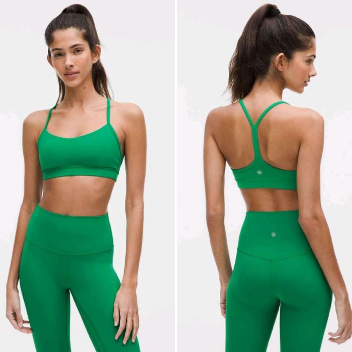 Lululemon Flow Y Bra Nulu Light Support