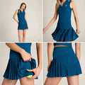 Wilson Midtown Geo Mesh Tennis Skirt