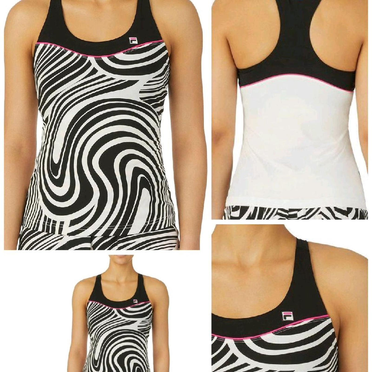 Fila tank top tie breaker with padding