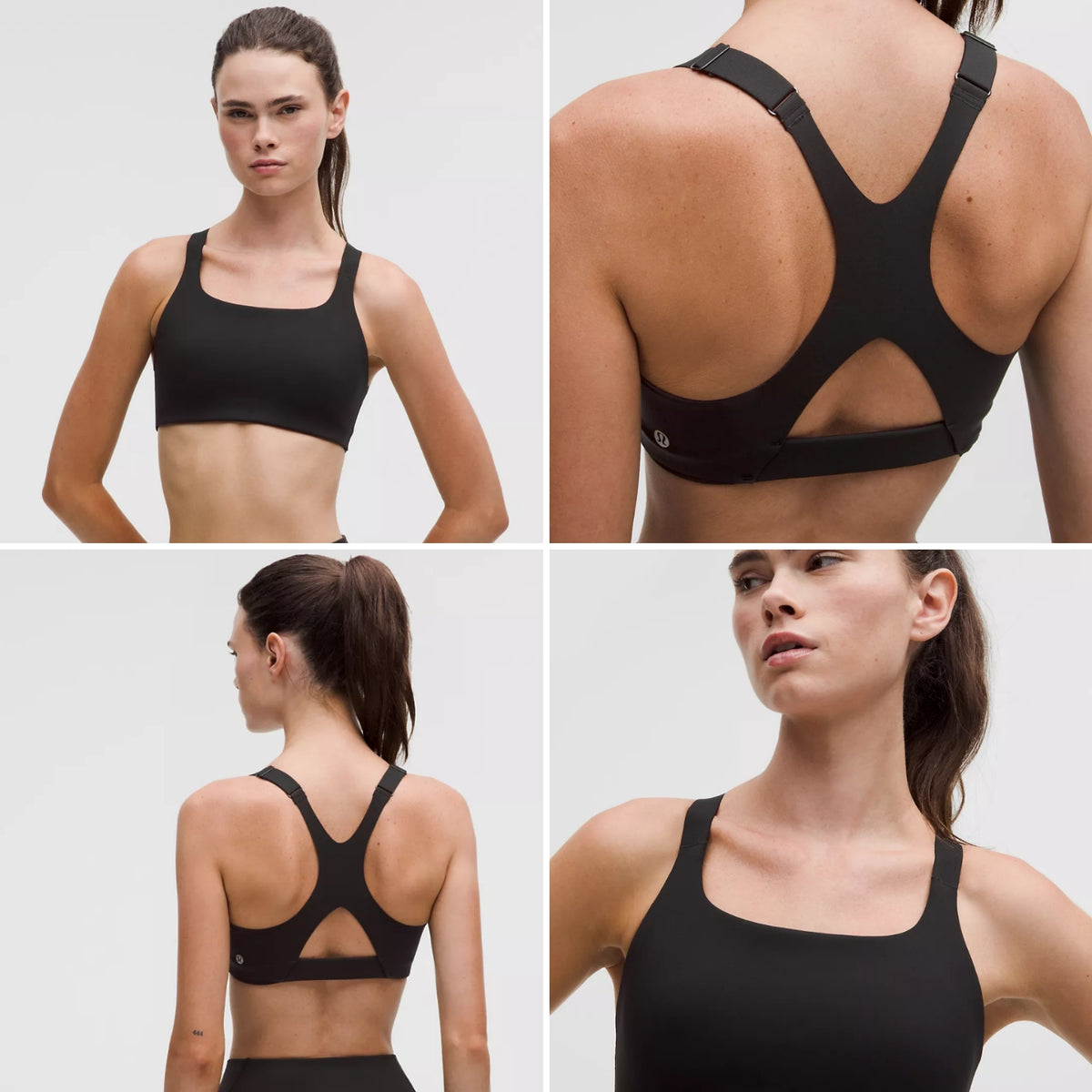 Lululemon Ultralu Square Neck Workout Bra Medium Support
