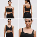 Lululemon Bend This Scoop and Square Bra Light Support with padding