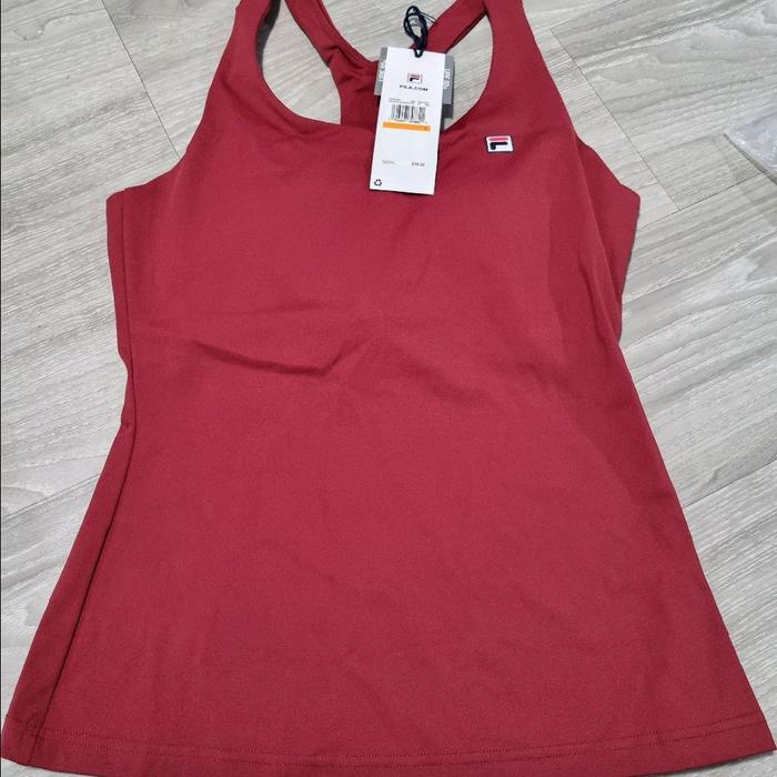 Fila Womens Essentials Racerback Tank with padding