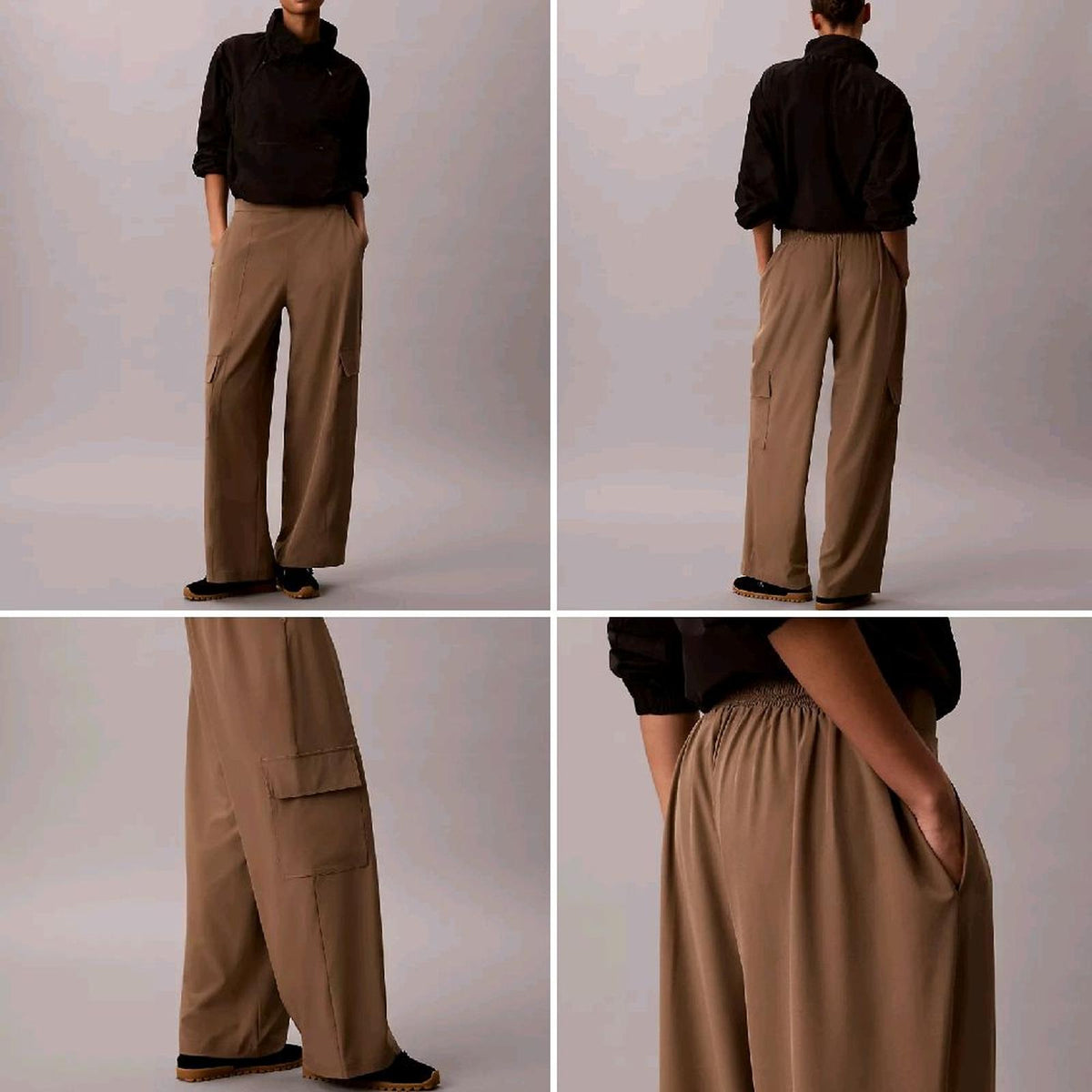 Calvin Klein Commuter Wide Leg Cargo Pants
