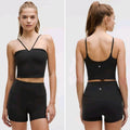 Lululemon align strappy deep v tank with padding