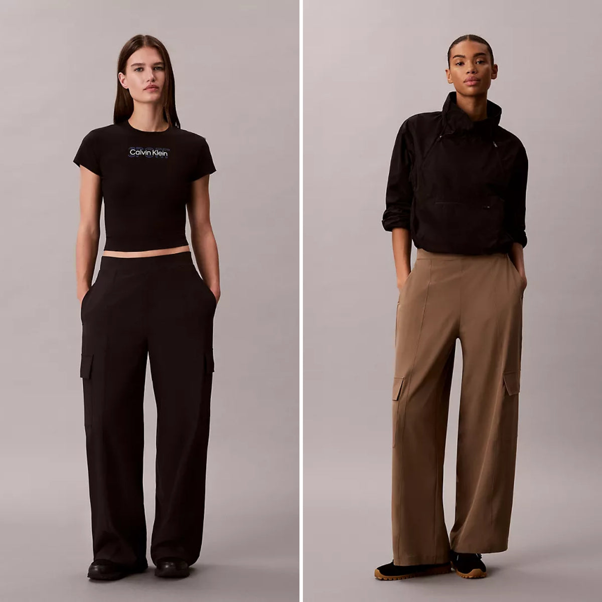 Calvin Klein Commuter Wide Leg Cargo Pants